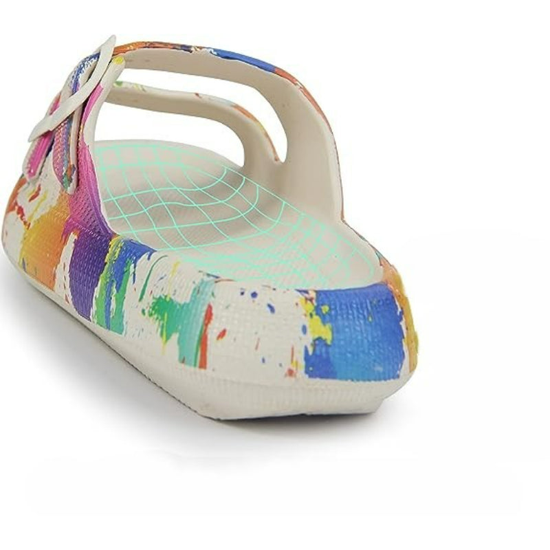 Flat Sandals With Double Buckle