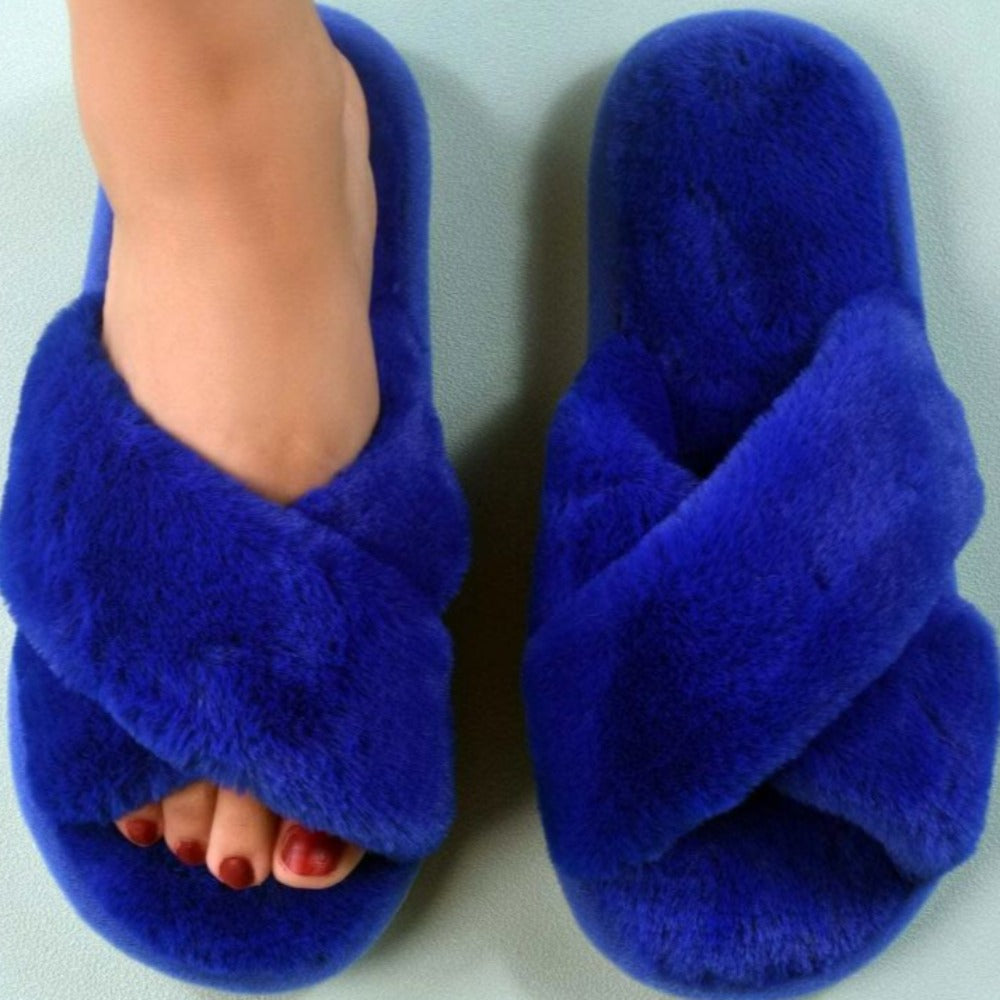Comfy Criss Cross Slippers