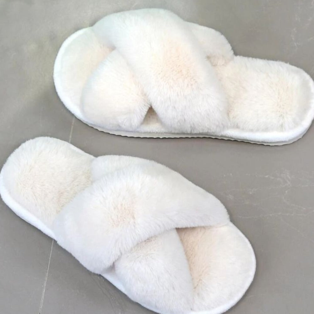 Comfy Criss Cross Slippers
