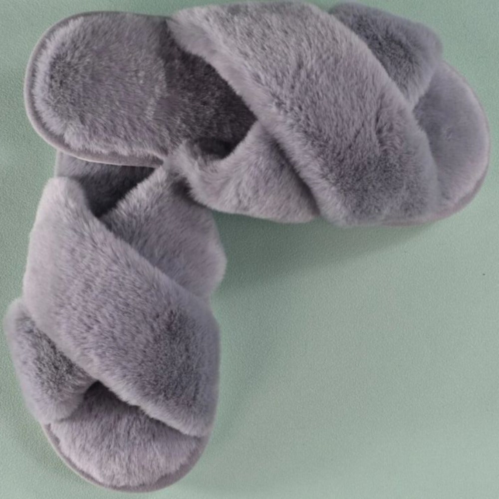 Comfy Criss Cross Slippers