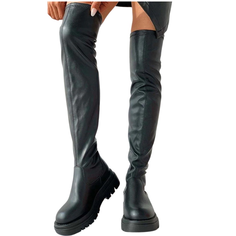Platform Thigh High Boots