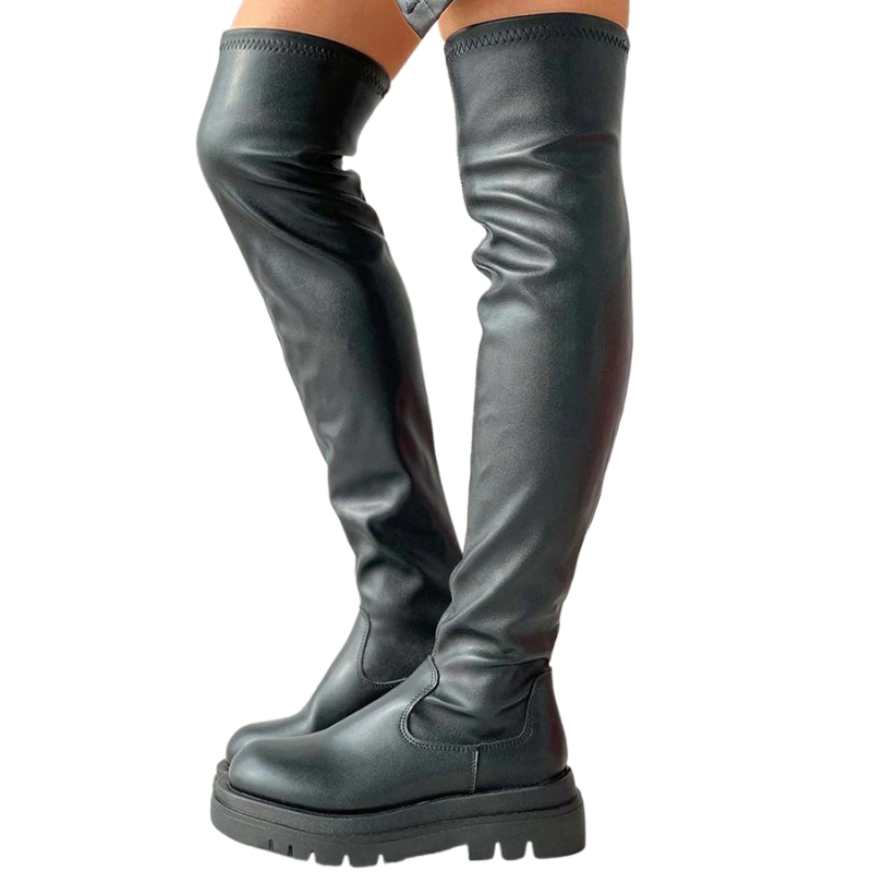 Platform Thigh High Boots