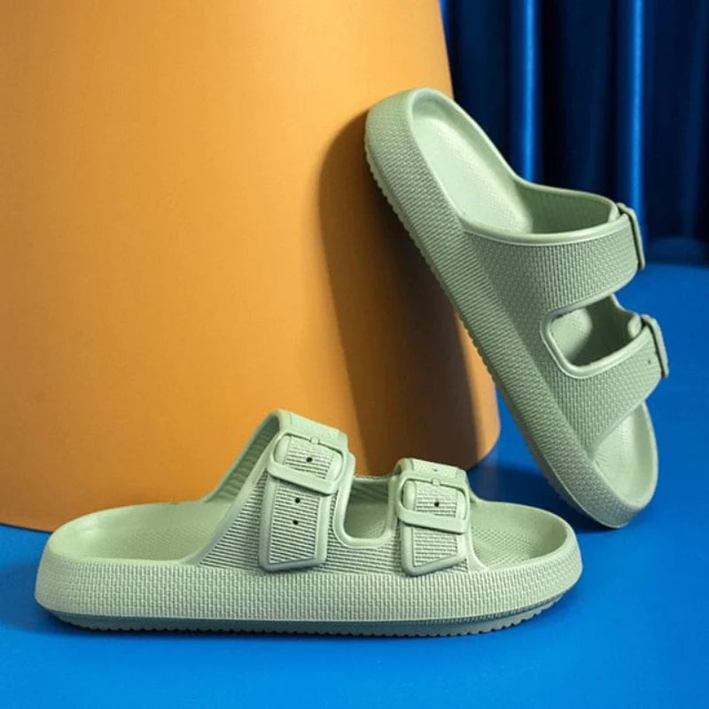 Sandals With Adjustable Buckles