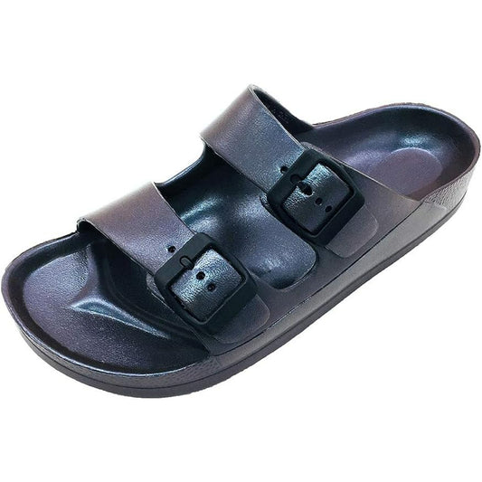 Adjustable And Comfy Buckle Patterned Sandals