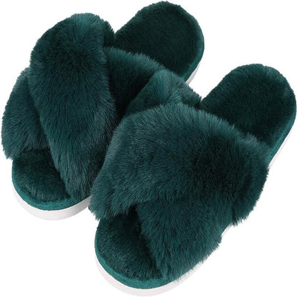 Comfy Cross Bands Slippers