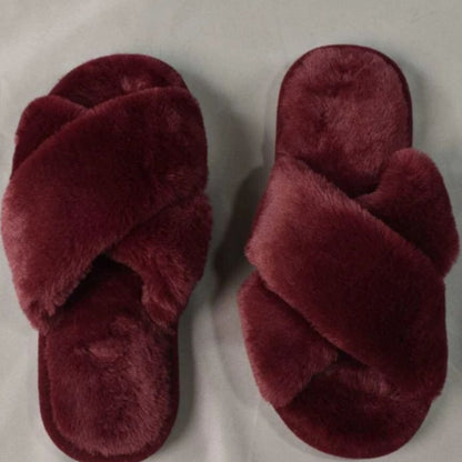 Comfy Criss Cross Slippers