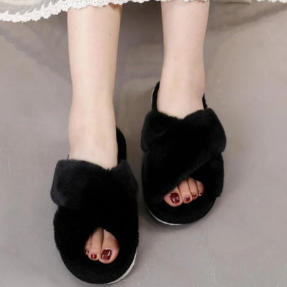 Comfy Criss Cross Slippers