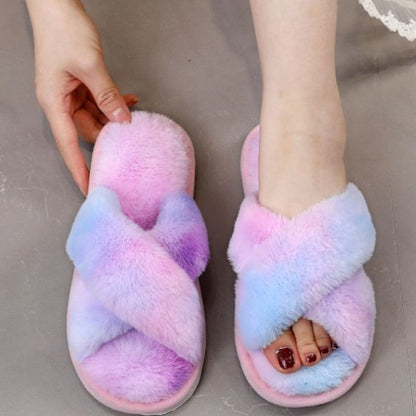 Comfy Criss Cross Slippers