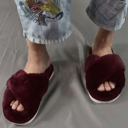 Comfy Criss Cross Slippers