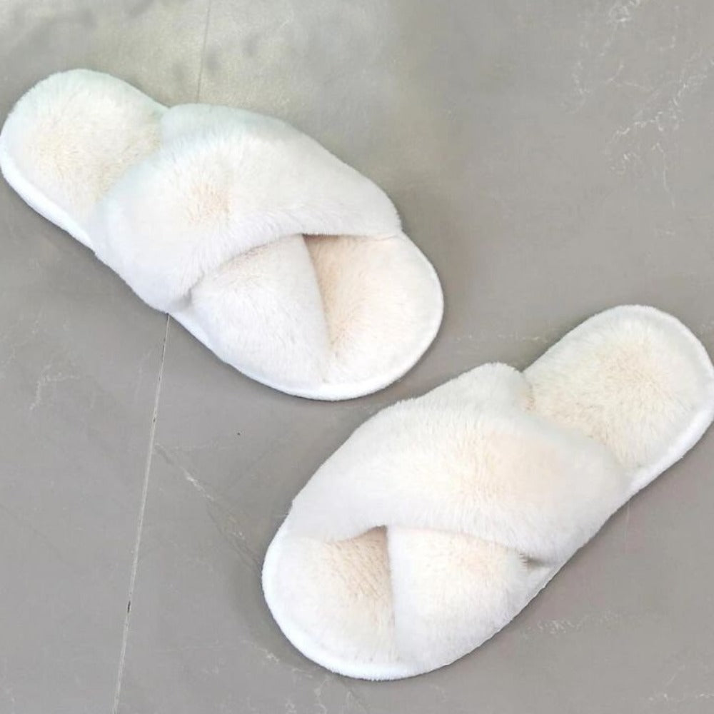 Comfy Criss Cross Slippers