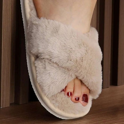 Comfy Criss Cross Slippers