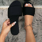 Single Band Flat Sandals