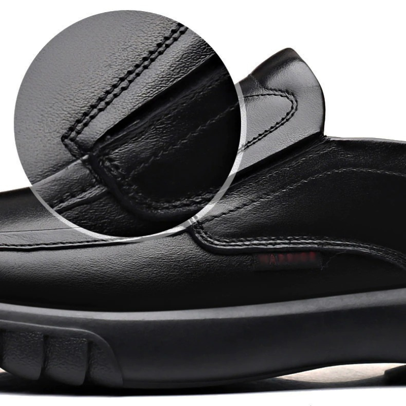 Genuine Microfiber Leather Anti-Slip Shoes
