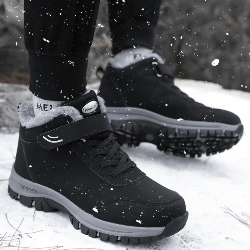Winter Plush Snow Boots For Men