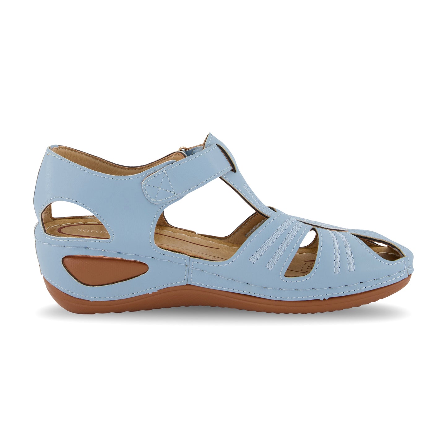 Casual Comfort Wedge Sandals