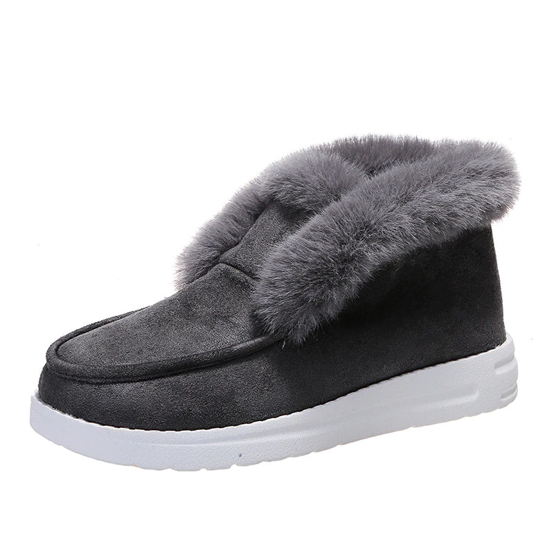 Winter Warm Ankle Plush Fur Boots