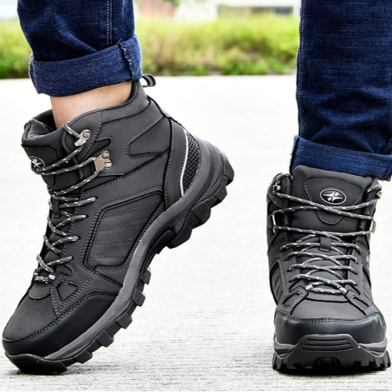 Men Anti-Skidding Leather Boots