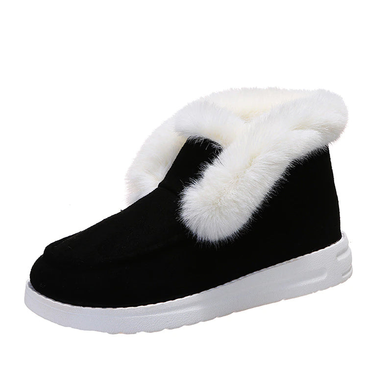 Winter Warm Ankle Plush Fur Boots