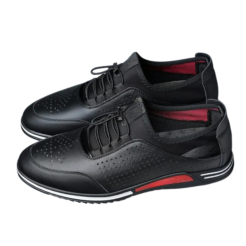 Breathable Casual Lace-Up Soft Men's Shoes