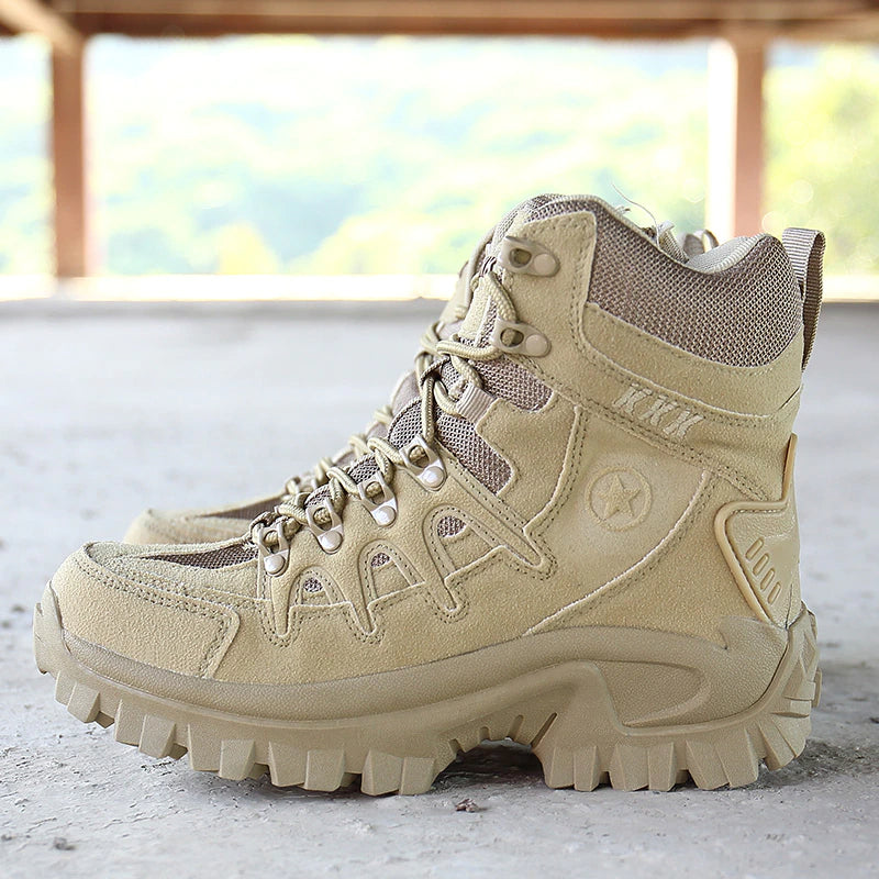 Mens Military Tactical Ankle Boots