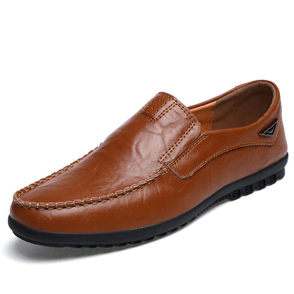 Men's Breathable Casual Leather Shoes