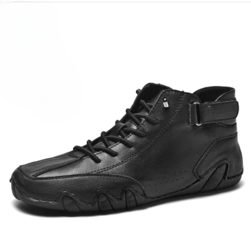 Men's Casual High Top Winter Leather Shoes