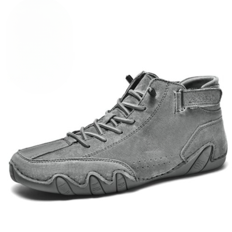 Men's Casual High Top Winter Leather Shoes