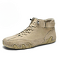 Men's Casual High Top Winter Leather Shoes