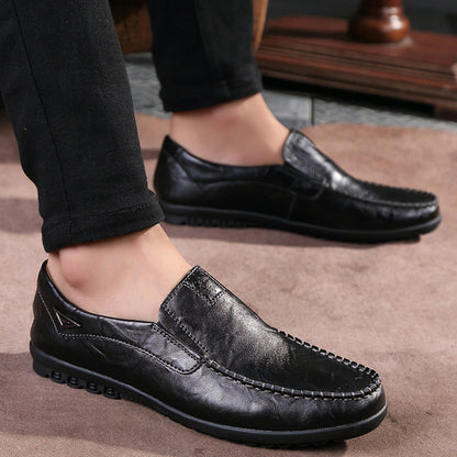 Men's Breathable Casual Leather Shoes