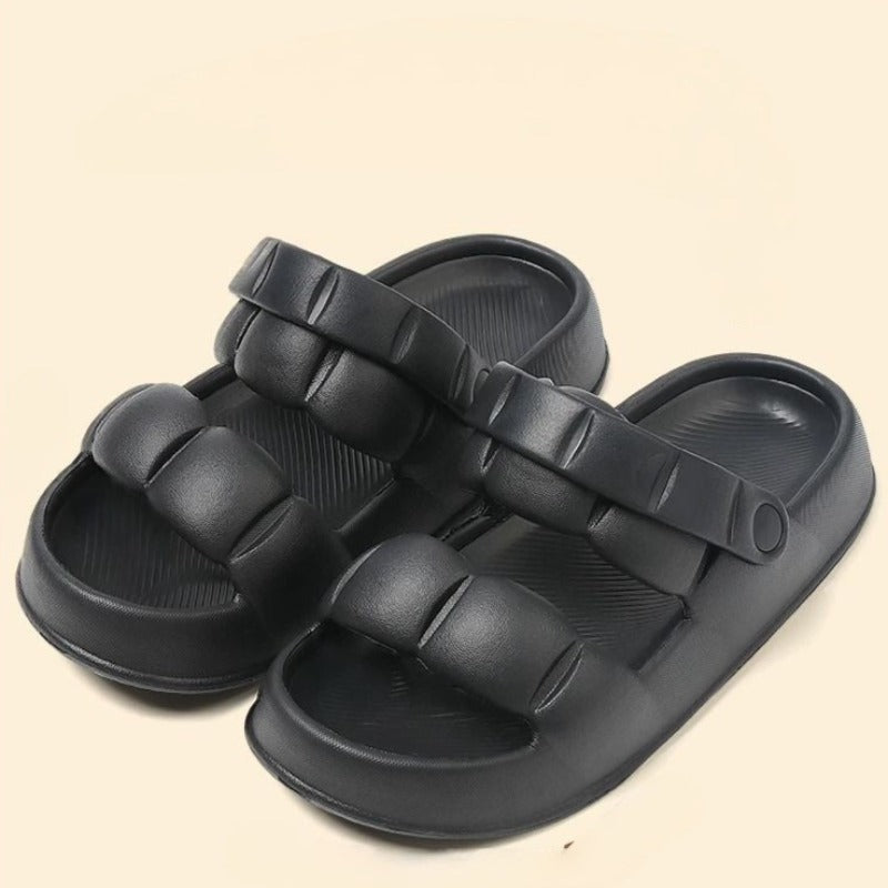 Summer Casual Style Thick Slippers